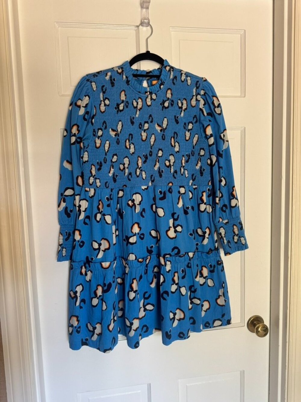 Briton Court Carolina smocked mini dress